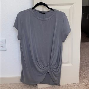Gray tee